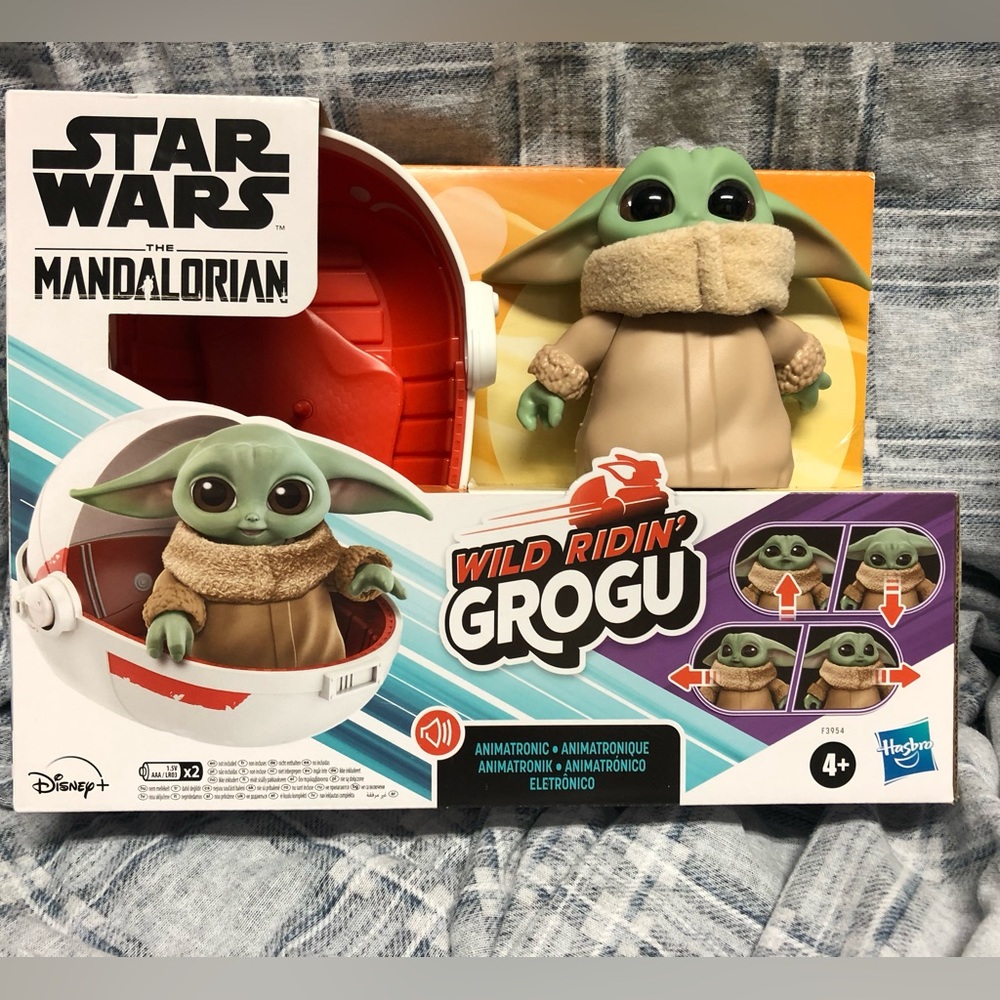 Star Wars The Mandalorian Wild Ridin GROGU .  NIB